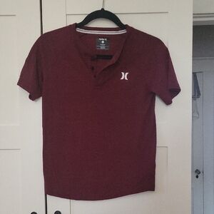 Hurley Boy's Maroon Shirt